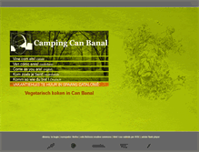 Tablet Screenshot of campingcanbanal.net